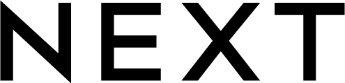 Next black logo